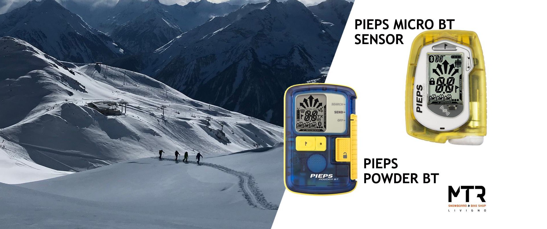 ARTVA PIEPS MICRO BT SENSOR e PIEPS POWDER BT_MTR_Livigno